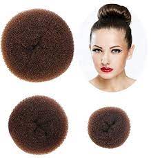 We offer different type of bun shapers; Donut Bun Maker 3 Piece Set Of Beautiful Hair Bun Makers Great For Long And Short Hair 1 Large 1 Medium 1 Small Brown By Styla Brunette Hair By Styla Hair Amazon De Beauty