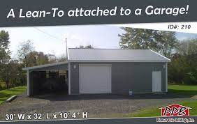 Lean To Attached To A Garage Dimensions 30 W X 32 L X 10 4 H 30 Standard Trusses 4 On Center 4 1 Pole Building Garage Pole Buildings Pole Barn Homes