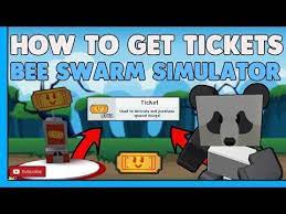 The roblox bee swarm simulator page. Bee Swarm Simulator Best Way To Get Tickets Tips And Tricks Beeswarmsimulator