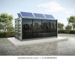 Shipping Container Images Photos Et Images Vectorielles De Stock Shutterstock En 2020 Panneau Solaire Maison Solaire