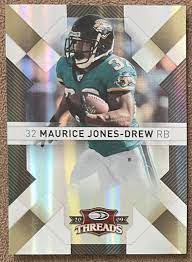 Maurice Jones-Drew 2009 Donruss Threads Gold Holofoil #47 /50 Numbered  Parallel | eBay
