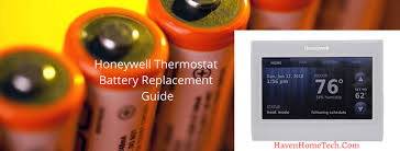 Step by step guide to change thermostat battery. How To Change Honeywell Thermostat Battery Haven Home Tech