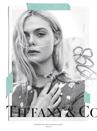 Black And White Elle Magazine Cover Elle Fanning Charms In Black White For Tiffany Co Campaign Elle Fanning Tiffany And Co Tiffany Co