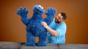 Noun, a cookie monster | cookie monsters . C Is For Crowdfunding A Life Sized Cookie Monster Nerdist