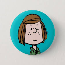 Une erreur est survenue lors de la récupération de la traduction. Peanuts Peppermint Patty Sitting Button Zazzle Com Peppermint Patties Peanuts Christmas Snoopy Pictures