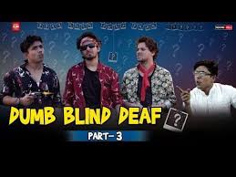 Dumb Blind Deaf Part 3 Round2hell R2h Youtube Dumb And Dumber Funny Dialogues Funny Whatsapp Status