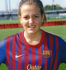 La futbolista Abril Moreno, de 12 anys i veïna de Polinyà ha fitxat pel  Barça