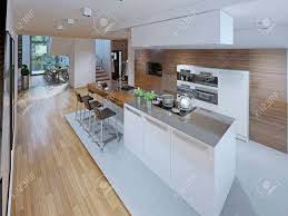 Con el diseñador 3d de tpc cocinas vas a poder crear los diseños de tus cocinas 3d de forma totalmente intuitiva y gratis. Diseno De Amplia Cocina Con Isla 3d Render Fotos Retratos Imagenes Y Fotografia De Archivo Libres De Derecho Image 46189802