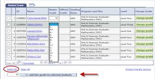 For Faculty Grading In Sis