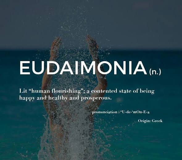 Image result for eudaimonia