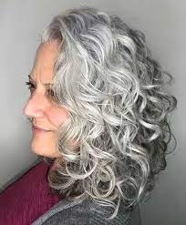 50 Fabulous Gray Hair Styles Julie Il Salon In 2021 Hair Styles Grey Curly Hair Grey Hair Wig