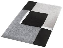 Best non skid bath rugs. Small Bath Rug Modern Anti Skid Bathroom Rug Gray Contemporary Bath Mats Other By Vita Futura Houzz