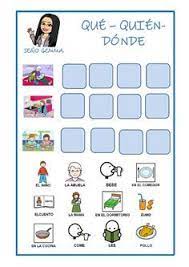Aprende a enseñar las vocales a niños » » » la mejor técnica. Que Quien Donde Ficha Interactiva Actividades De Aprendizaje Educacion Especial Preescolar Actividades De Aprendizaje Para Ninos