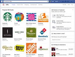 I received an omni gift card for my participation in a medical study. Facebook Is Shutting Down Gifts To Focus On Its Buy Button And Commerce Platform Techcrunch