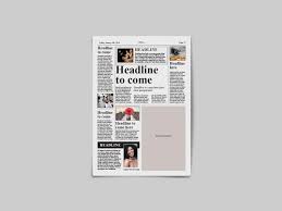 In this video, deivid talks through the. Tabloid Newspaper Template By Dene Studios Thehungryjpeg Com