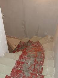 Holztreppe wird zur steintreppe mit led beleuchtung. Betontreppe Sanieren Hk Treppenrenovierung