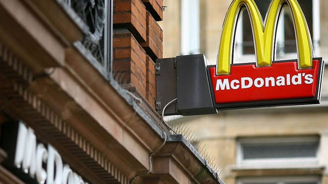 McDonald's is testing ads on its drive-thru screens at some locations