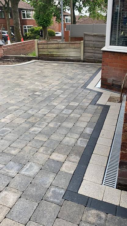 Paving by T & T Driveways in Manchester