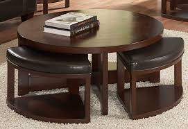 Homelegance Brussel Ii Round Cocktail Table With 4 Ottomans 3292 01 Homelegance Elegancefurnituredirect Com Round Ottoman Coffee Table Ottoman Coffee Table Storage Ottoman Coffee Table