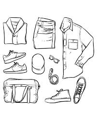 80 Off Sale Hand Drawn Vector Clothing And Accessories Men Etsy Hipster Mens Fashion Vector Clothes Mens Fashion Wear