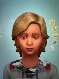 Who's his daddy? 😀 I don't play with many townies but his dad is my  beloved exception. Wanted to post his teenage version, too, but that one  actually makes it so obvious
