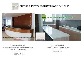 Is a malaysian based stainless steel company specializing in the design and manufacturing of kitchen equipment and construction site's supplies for both commercial and domestic environments. Future Deco Marketing Sdn Bhd Builtory Countertop Manufacturer And Contractor Malaysia