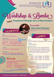 Kamp kreatif guru smk indonesia 2021 menyiapkan keunggulan masa depan tema : Workshop Dan Lomba Menulis Pengalaman Mengajar Guru Di Masa Pandemi Info Dunia Edukasi