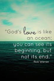Gods Love Rick Warren Quotes Ocean Quotes Rick Warren