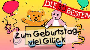 Zum Geburtstag Viel Gluck Traditionelle Kinderlieder Kinderlieder Youtube