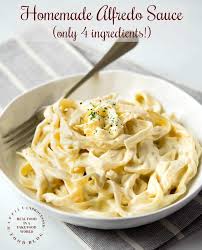 Add cubed cream cheese, stir to melt. Classic Alfredo Sauce Happily Unprocessed