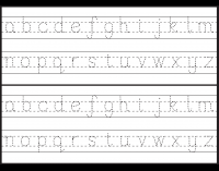 Kids can say the words, trace it as many times, they can try to write by their own, know the and even they can color which comes out a as best part. Lowercase Letter Tracing 1 Worksheet Free Printable Worksheets Worksheetfun