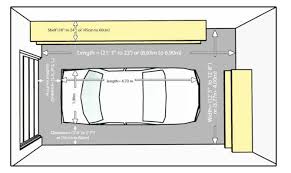 A common single car garage size is 12×20, 240 sq. Layout Specifics One Car Garage House Plans 167084