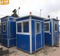 Prefabricated Guard House Box Outdoor Small Size Studio Kiosk Garden Mobile  Prefab Portable Shop Sale Security Cabin Guard Booth