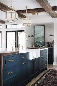 Like the industrial farmhouse kitchen decor spotted in the spanish home above, farmhouse style can't really go out of style because a good kitchen that functions well but dark colors like deep grays, navy blues, and even black can help ground a kitchen's color composition, as seen in this louisiana. Pin By Courtney Mcalister On Inspire Kitchens Home Decor Kitchen Modern Farmhouse Kitchens Home Kitchens