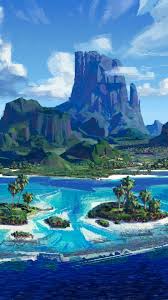 Misc Moana Island Wallpapers Wallpaper Iphone Summer Anime Scenery Anime Wallpaper Iphone