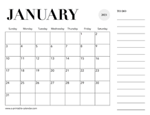 All the times in the january 2021 calendar may differ when you eg live east or west in the united states. January 2021 Calendars Printable Calendar 2021