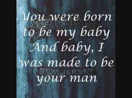 Bon Jovi Born To Be My Baby Lyrics Youtube