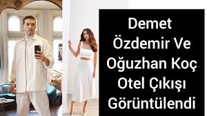 Yılbaşını çeşme'de birlikte geçiren ve otel çıkışında fotoğraflanan özdemir ve koç, ilişkilerini itiraf etti. Demet Ozdemir Ve Oguzhan Koc Cesme De Goruntulendi Youtube