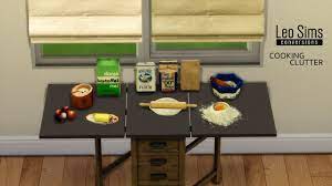 Maybe you would like to learn more about one of these? Leo Sims Cooking Clutter Set Includes Flour Bag Big Flour Sims 4 Cc Furniture Living Rooms Sims 4 Cc Furniture Sims