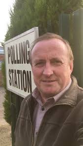 Allan Brame enjoying the sunshine while delivering Focus 273