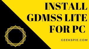 Install Gdmss Lite For Pc Windows 8 10