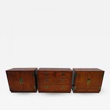 I have no idea of it's worth. Henredon Furniture 3 Outstanding Henredon Campaign Chest Cabinet Credenza Mid Century Modern