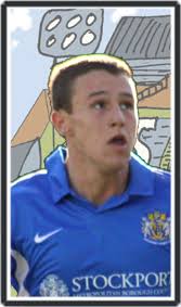 Stockport County Appearance Number Sticker Album
