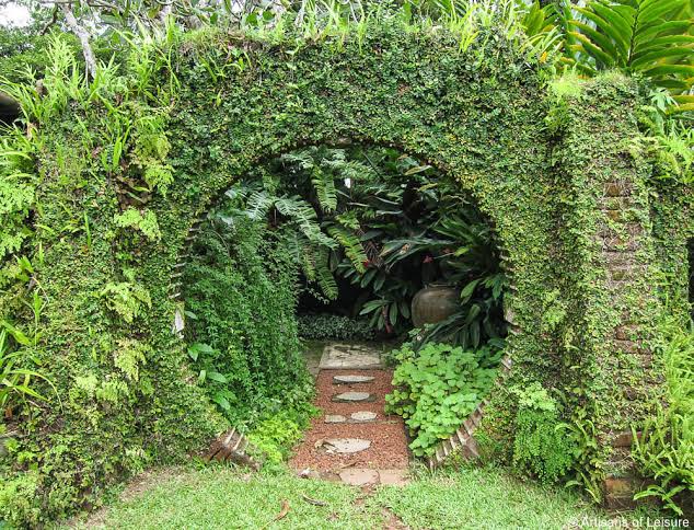 Brief Garden Bevis Bawa tropical garden estate sculptures Aluthgama Bentota Sri Lanka