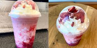 Meanwhile, mix together the cream cheese, greek yogurt, double cream, zest and juice of 1½ lemons and the caster sugar in a bowl. How To Order A Starbucks Strawberry Cheesecake Frappuccino