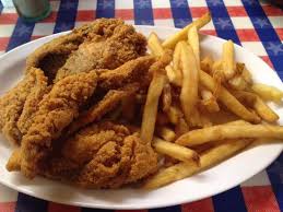 Catfish vary from small, peaceful species to larger, more predatory species. Catfish And Fried Chicken Need I Say More Great Food Great Service Picture Of Huck Finn S Catfish Pigeon Forge Tripadvisor