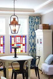 If you like big flowing curtains that puddle on the floor, go for it. My New Re Invented Summery Dining Room Curtains The Inspired Room