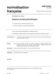La lettre commerciale est utilisée dans d'innombrables cas allant d'une simple demande de une lettre commerciale ou administrative se distingue d'une lettre personnelle par sa présentation et son. Norme Afnor Pifometrie Vitesse Science