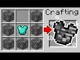 Minecraft How To Craft Bedrock Armor Challenge Crafting Recipe Minecraft Crafts Minecraft Crafting Recipes Minecraft Banner Designs