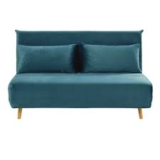 Letto poltrona frauletto vintagepoltrona cuoio vintagepoltrona frau vintagepoltrona lettopoltrona letto ikeapoltrona letto piccolapoltrona letto poltronesofàpoltrona letto singolopoltrona vintage ikea. Divanetto Trasformabile 2 Posti Blu Petrolio In Velluto Nio Maisons Du Monde